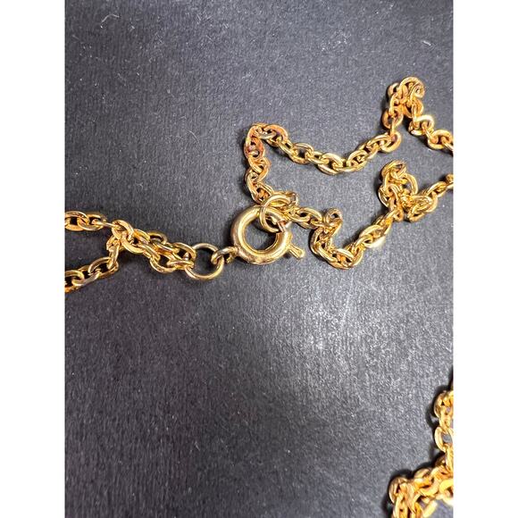 Vintage 70s Articulated Butterfly Necklace | Root Beer Marbled Wings 26" - Picture 11 of 13